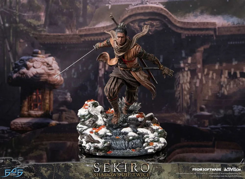 Sekiro Shadows Die Twice Statue – Sekiro with Kusabimaru 32 cm 13