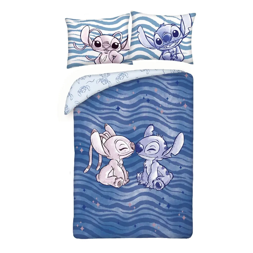 Lilo & Stitch Duvet Set – Stitch & Angel Waves 140 x 200 cm