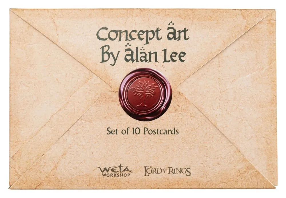 Lord of the Rings Postcard Set – Alan Lee Concept Art 15.2 x 12 cm 2