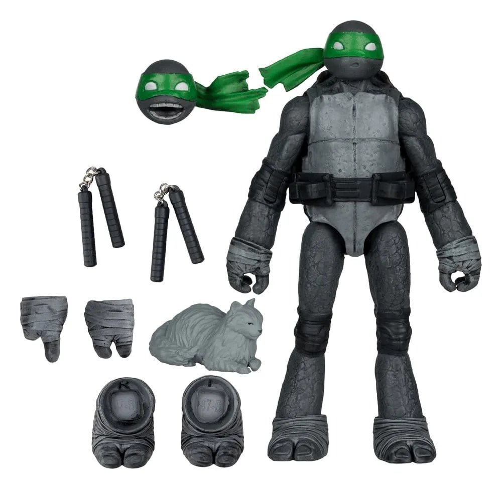 TMNT Action Figure – Michelangelo Red Platinum Edition 13 cm 3