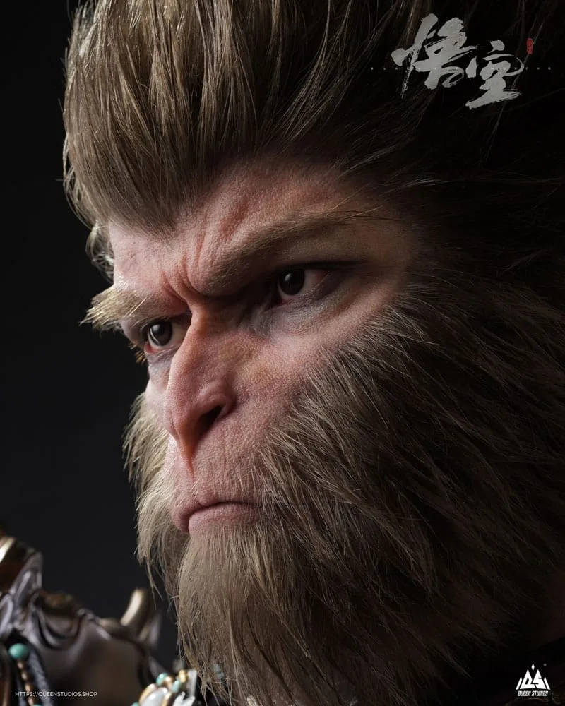 Black Myth Wukong Bust – The Destined 1:1 Scale 100 cm 10