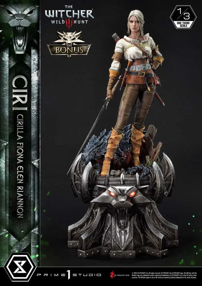The Witcher 3 Statue – Ciri Bonus Version 1/3 Scale 81 cm