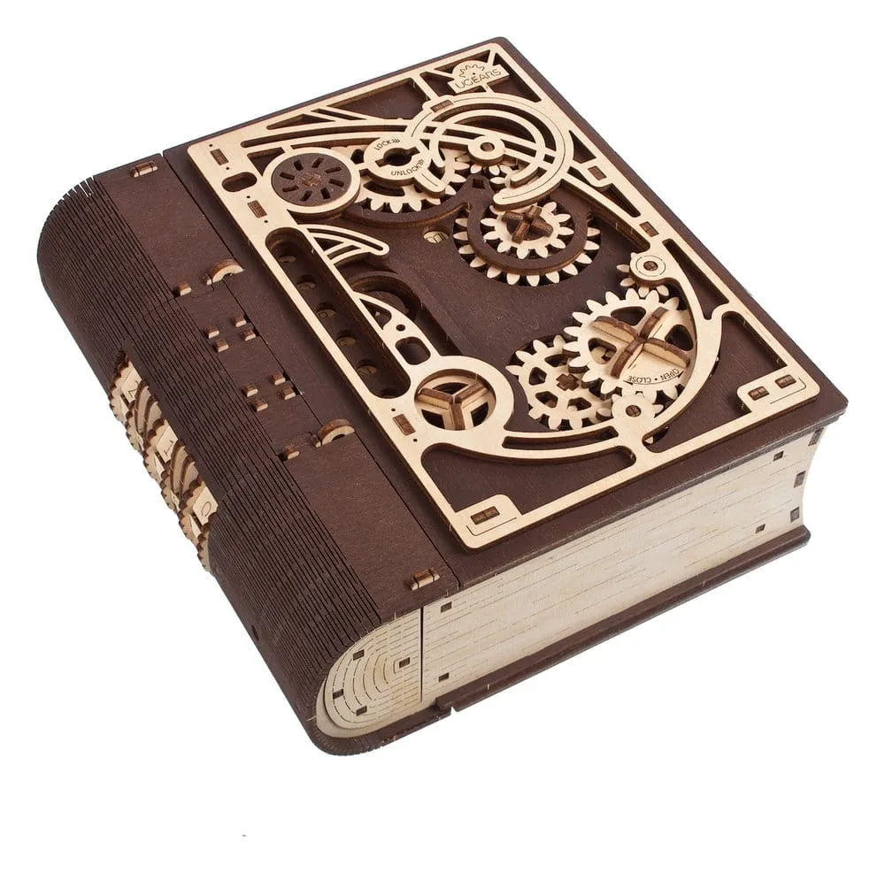 Ugears Wooden Model Kit – Book of Secrets 8
