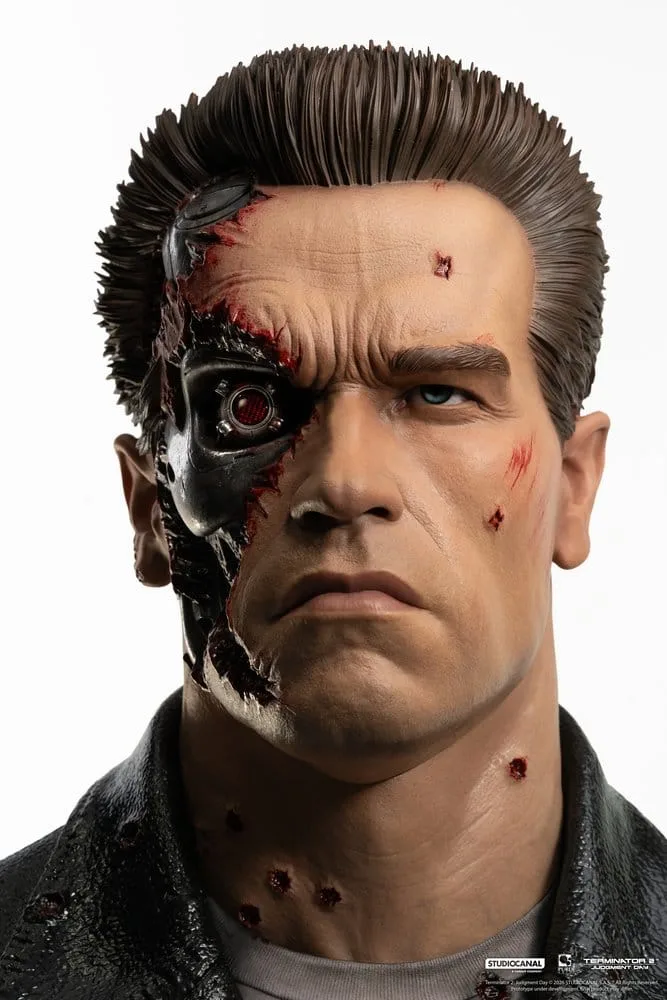 Terminator 2 Art Mask – T-800 Model 101 Battle Damaged 47 cm 10
