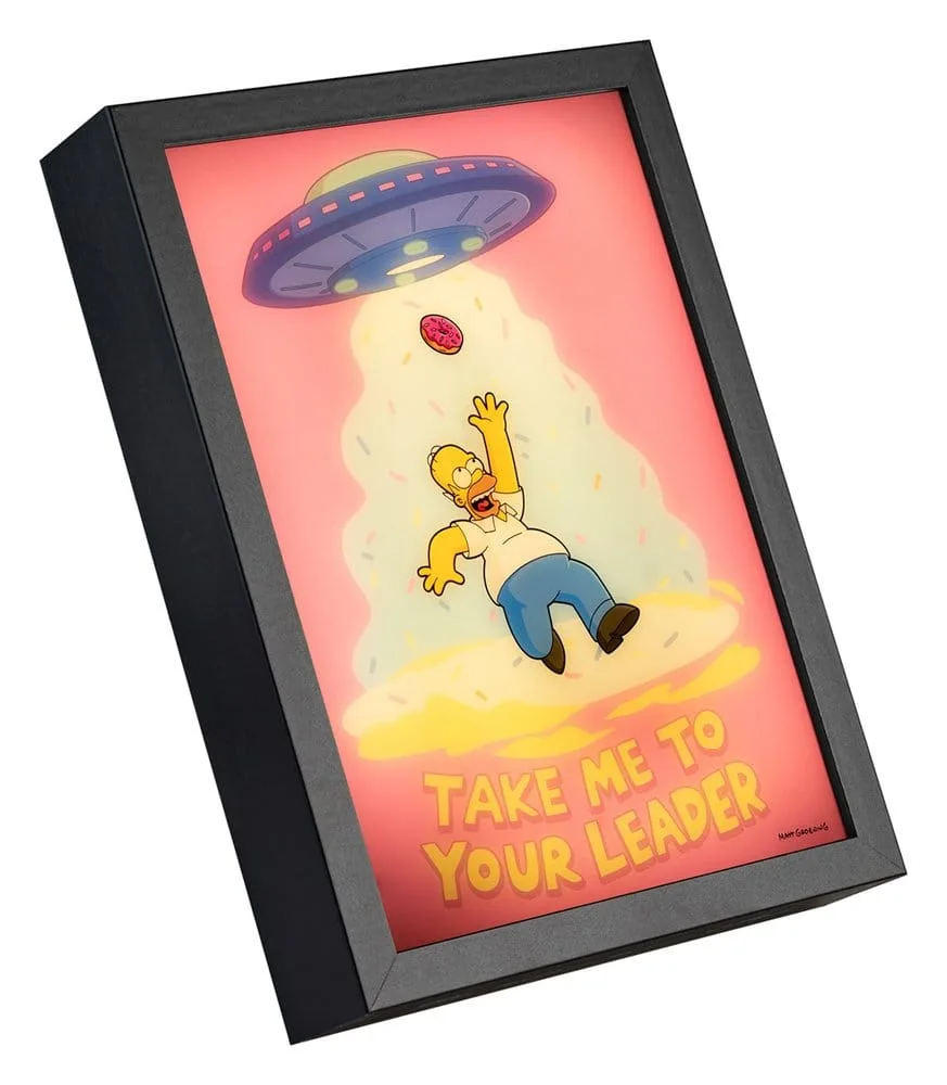 The Simpsons Framed LED Poster – Changing Design 20 x 28 cm 9