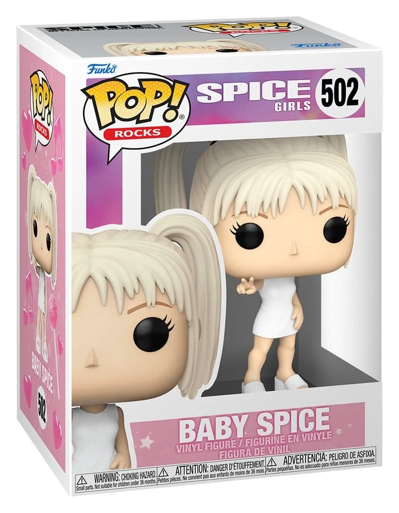 Spice Girls Vinyl Figure – Baby Spice Funko Pop Rocks 9 cm 2
