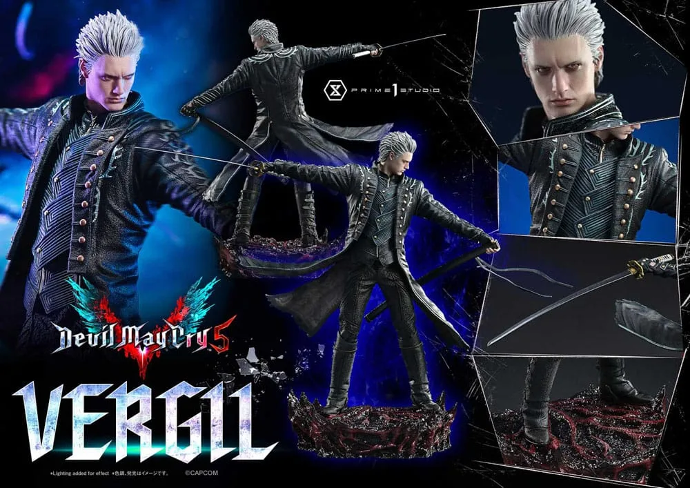 Devil May Cry V Statue – Vergil Bonus Version 1/6 Scale 39 cm 16