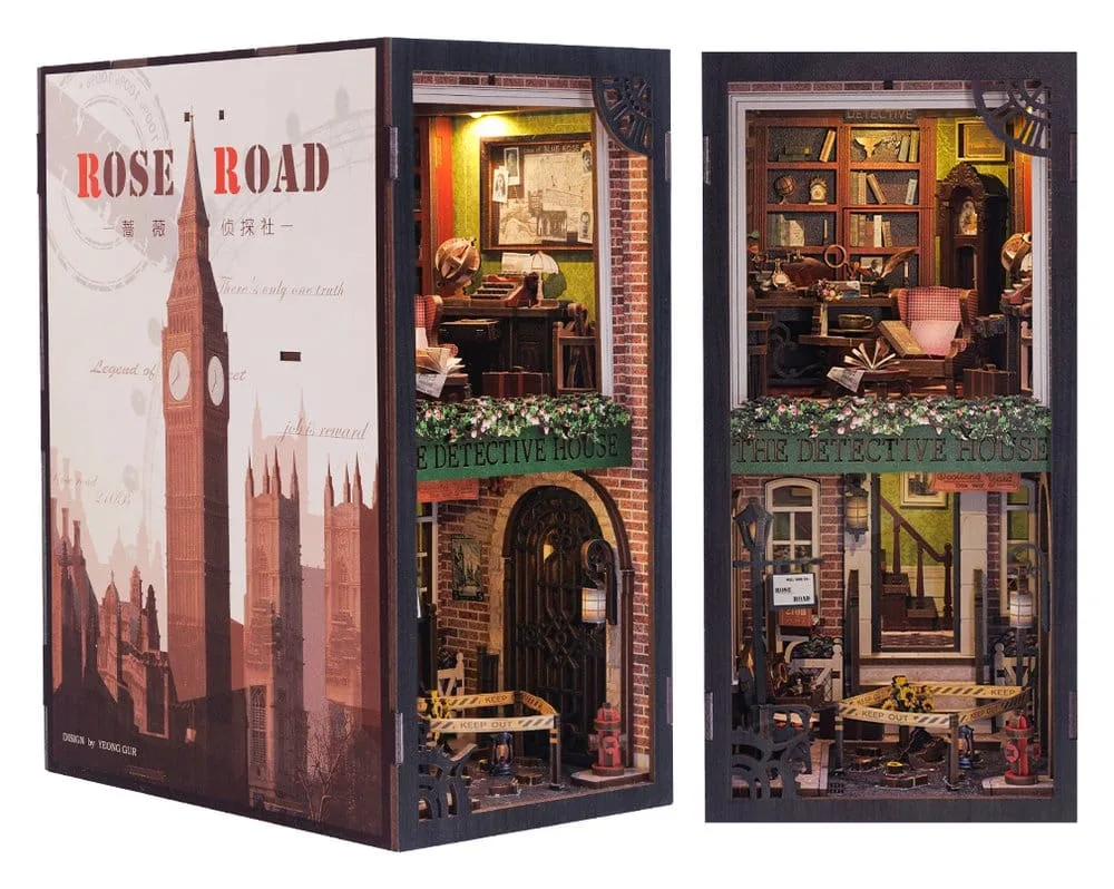 Rose Detective Agency Book Nook – CuteBee 23 x 11 cm
