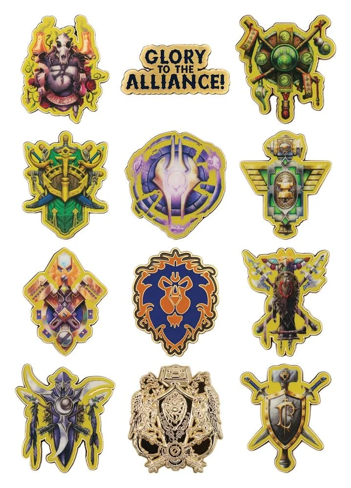 World of Warcraft Pin Badges – Alliance 12 Blind Box Display 10