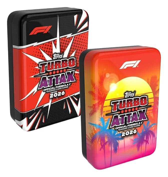 Formula 1 Trading Cards – Topps Turbo Attax 2026 Mega Tin
