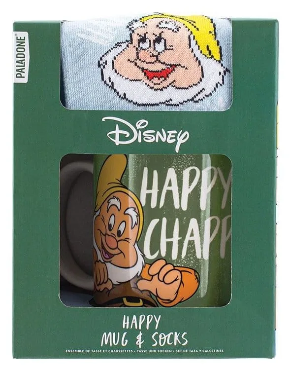 Disney Mug & Socks Set – Snow White Happy