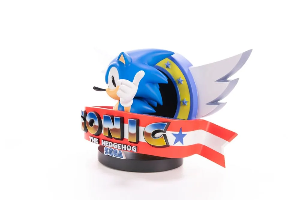 Sonic the Hedgehog Statue – Title Screen 21 cm 2