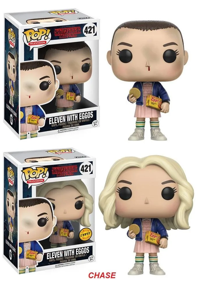 Stranger Things POP Figures – Eleven With Eggos 6-Pack 9 cm