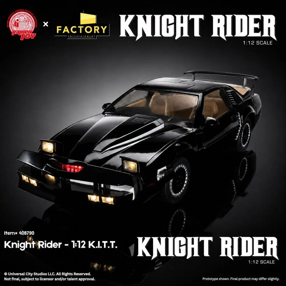 Knight Rider Vehicle Replica – K.I.T.T. & Michael Knight 1/12 5