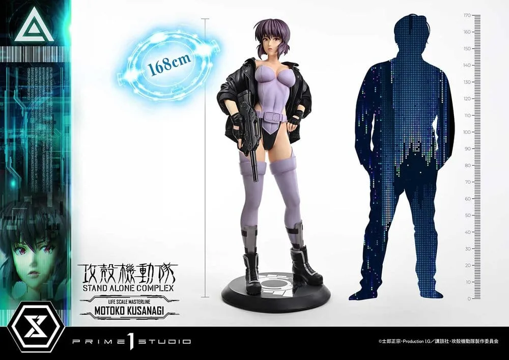 Ghost in the Shell Statue – Motoko Kusanagi 1/1 Scale 174 cm 21