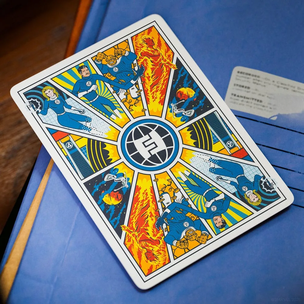Fantastic Four Spielkarten – Pokerdeck mit 52 Karten 6