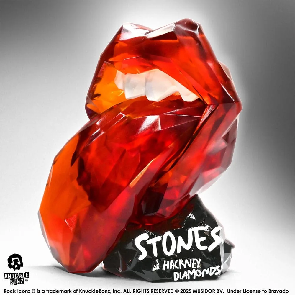 Rolling Stones 3D Vinyl Statue – Licks Hackney Diamonds 22 cm