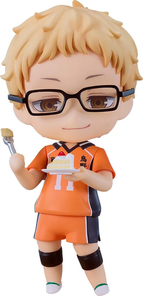 Haikyu Nendoroid Figure – Kei Tsukishima New Karasuno Version 10 cm