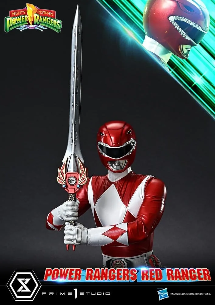 Mighty Morphin Power Rangers Statue – Red Ranger 1/4 Scale 62 cm 20