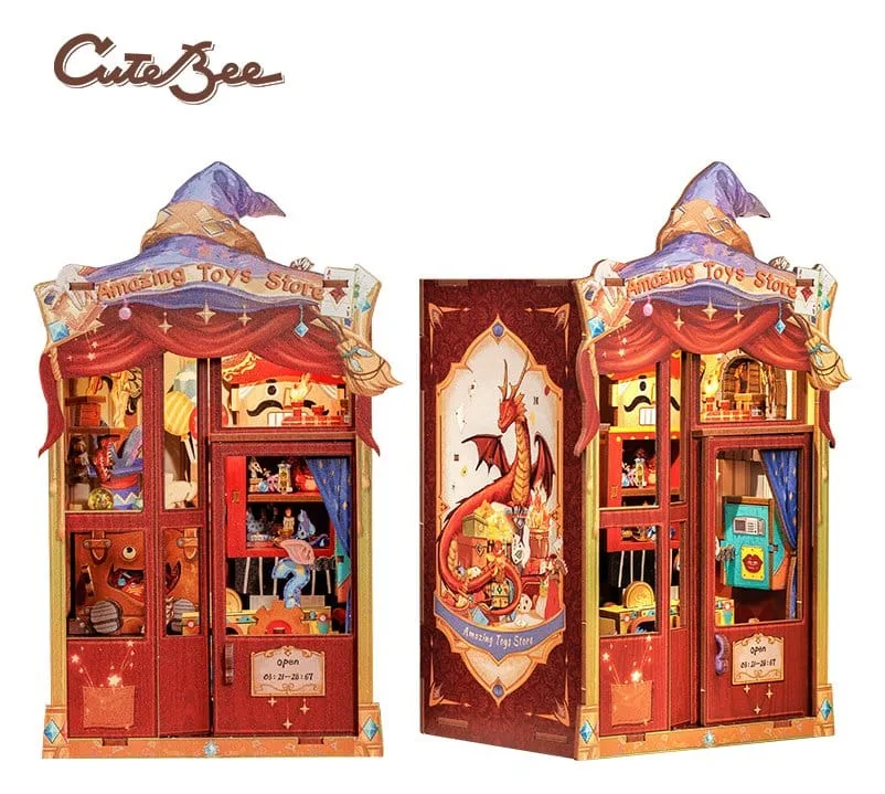 Speelgoedwinkel Book Nook – CuteBee Amazing Toy Store 17 x 12 cm 2