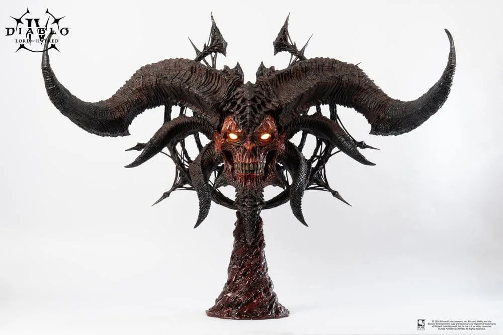 Diablo IV Mask Replica – Mephisto Lord of Hatred 94 cm