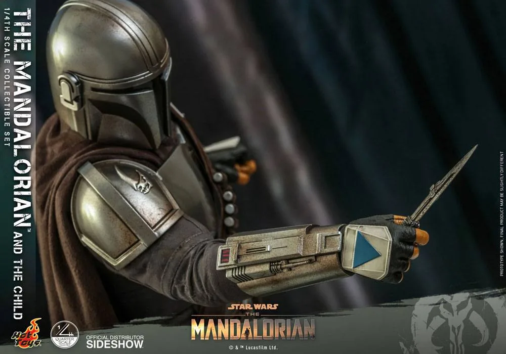 Star Wars Action Figure Set – The Mandalorian and The Child 1/4 6