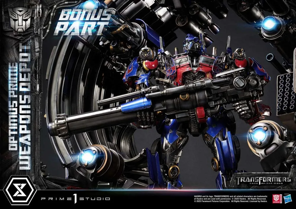 Transformers Statue – Optimus Prime Weapons Depot Bonus Version 6