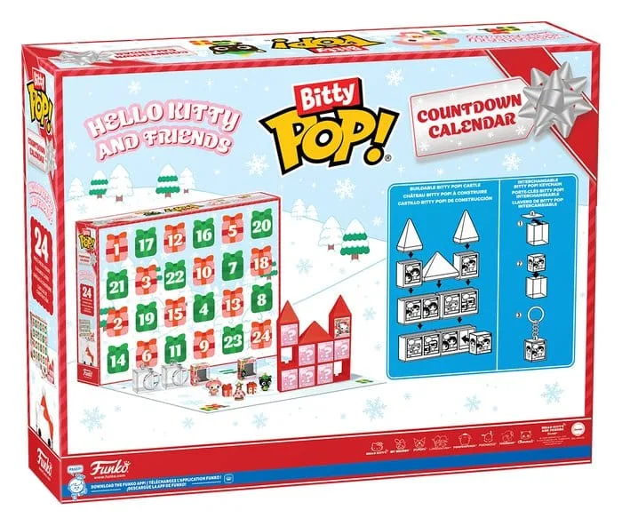 Hello Kitty Advent Calendar – Bitty Pop 24 Day Countdown