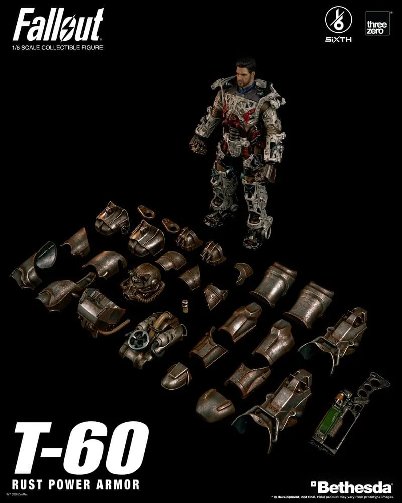 Fallout Action Figure – T-60 Rust Power Armor 1/6 2