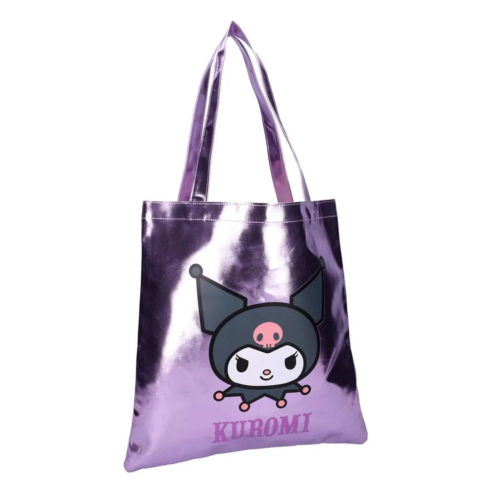 Sanrio Tote Bag – Kuromi Metallic Moves 37 x 36 cm 2
