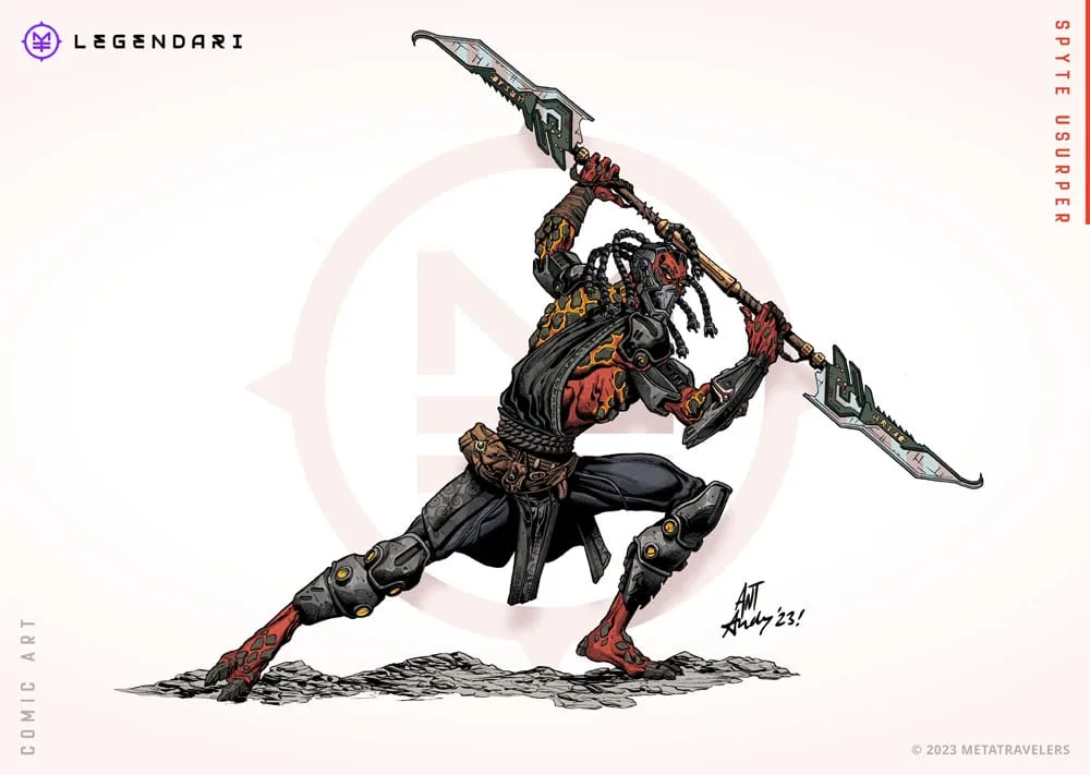 Legendari Action Figure – Spyte Usurper 1/10 Scale 18 cm 5