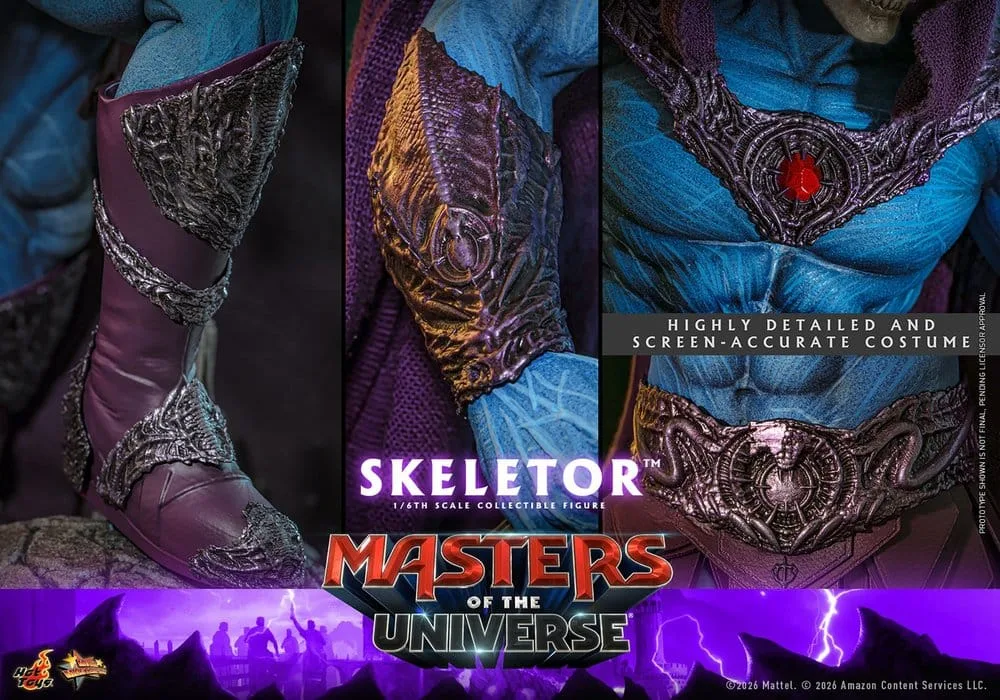 Masters of the Universe Action Figure – Skeletor 1/6 Scale 31 cm 15