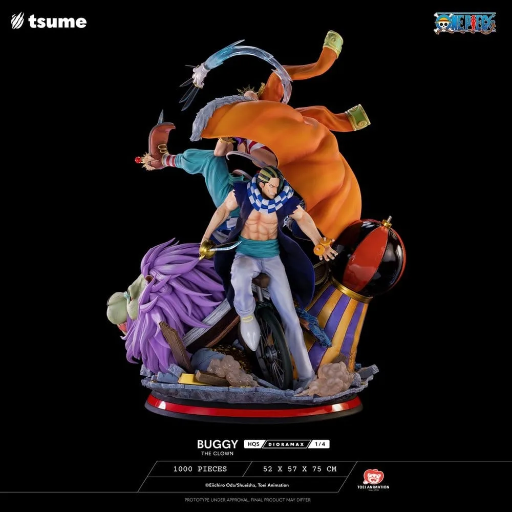 One Piece Diorama – Buggy the Clown HQS Dioramax 1/4 Scale 75 cm 3
