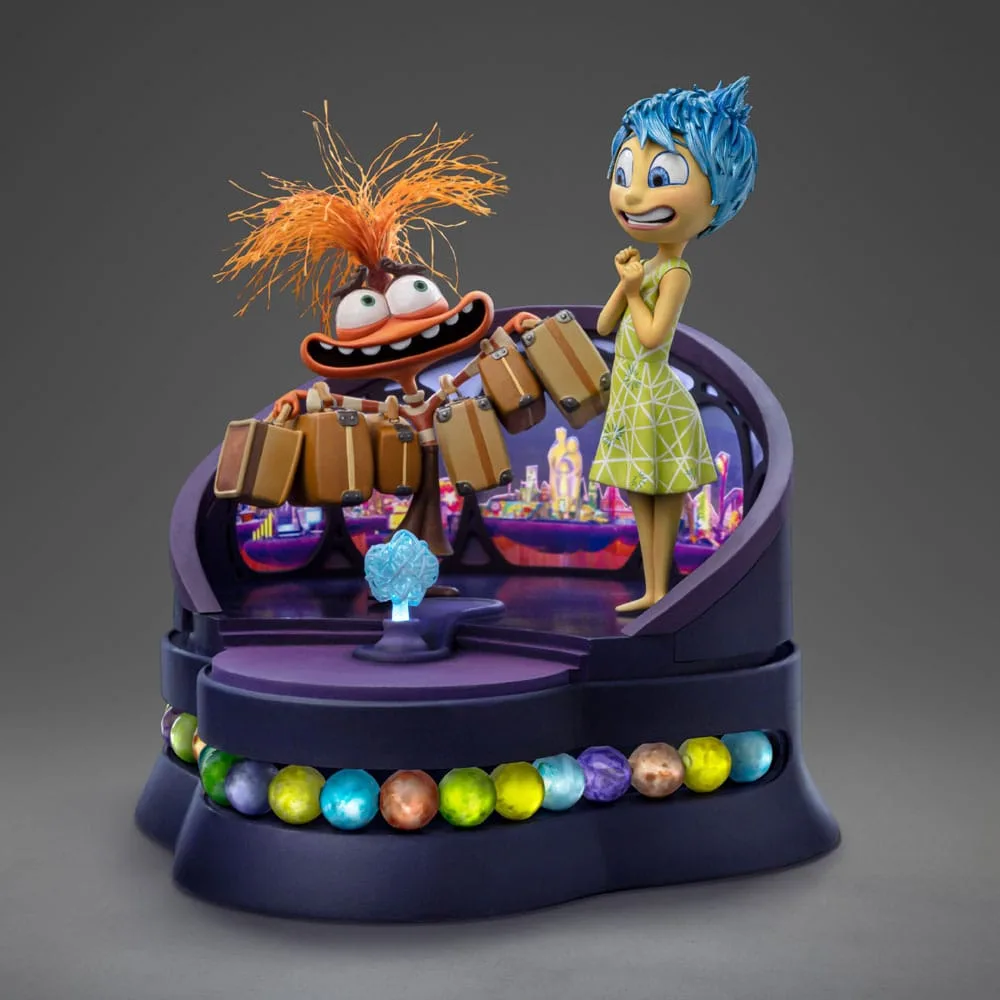 Inside Out 2 Statue – Joy and Anxiety Deluxe Art Scale 26 cm 3