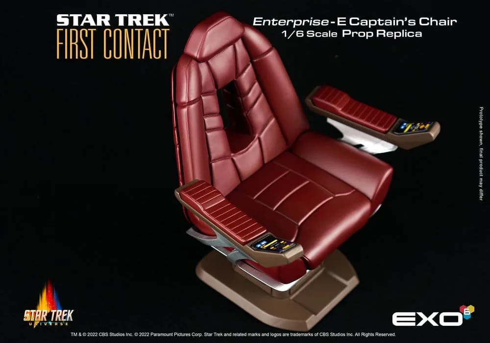 Star Trek: First Contact Replica – Captain’s Chair 1/6 15 cm 3