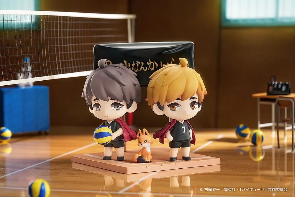 Haikyu Mini Figures – Qset Plus Atsumu and Osamu Miya 2 Pack 8 cm 8