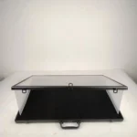 Evoretro Display Case – Black Aluminium 91.44 x 60.96 x 10.16 cm 1