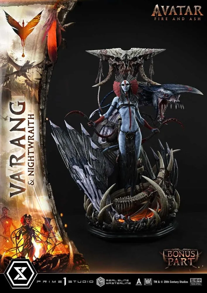Avatar Fire and Ash Statue – Varang & Nightwraith Bonus Version 96 cm 4