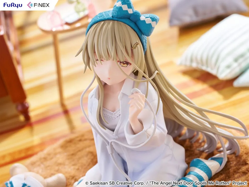 The Angel Next Door Spoils Me Rotten Statue – Mahiru Relax 14 cm 5