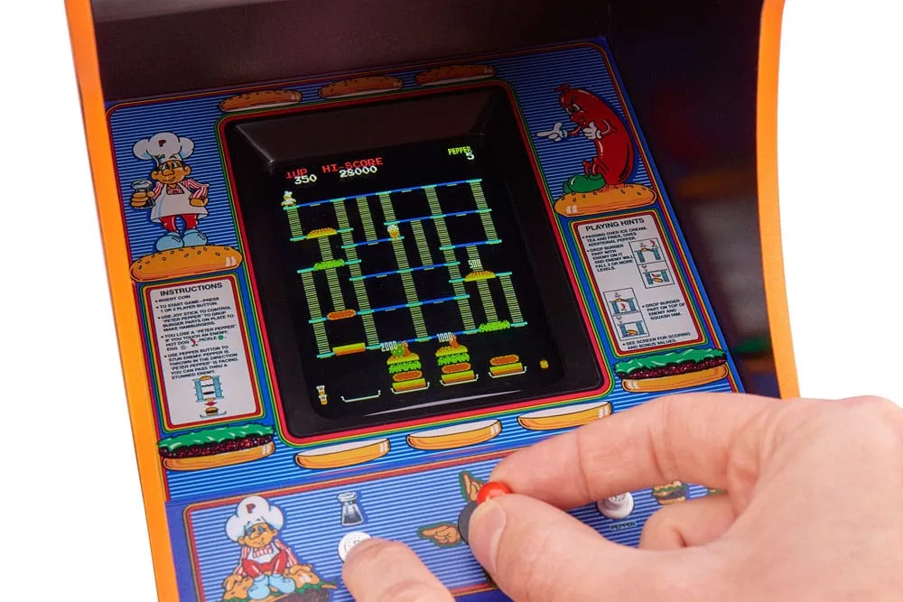 BurgerTime Arcade Machine – Quarter Scale 44 cm 6