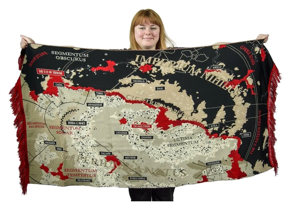 Warhammer 40,000 Blanket – Galaxy Map 2