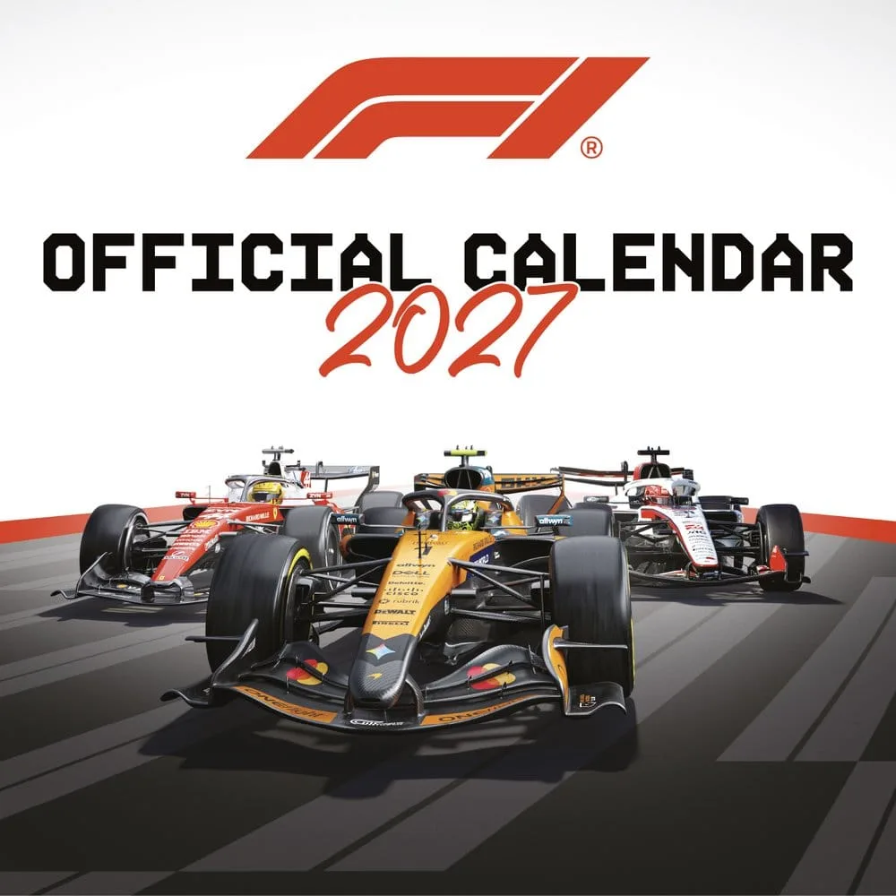 Formula 1 Calendar – 2027 Artwork Edition 30 x 30 cm