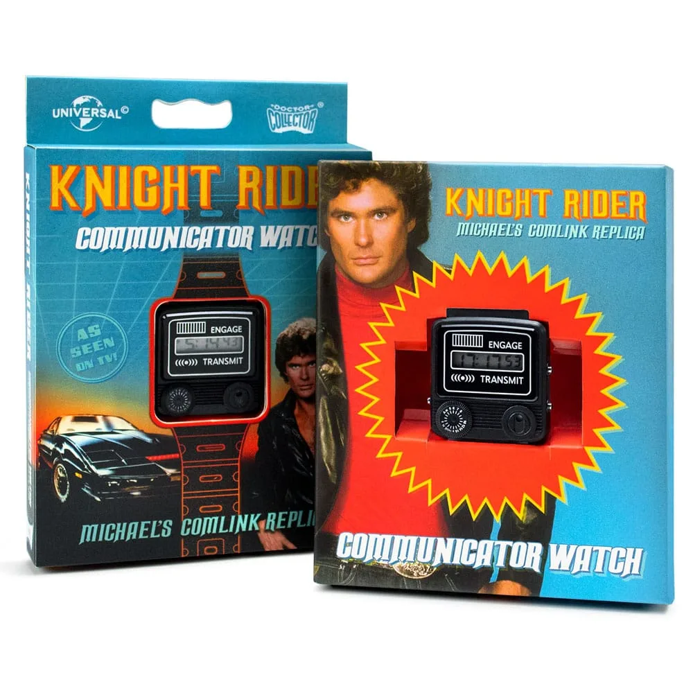 Knight Rider Prop Watch – K.I.T.T. Commlink Replica 6