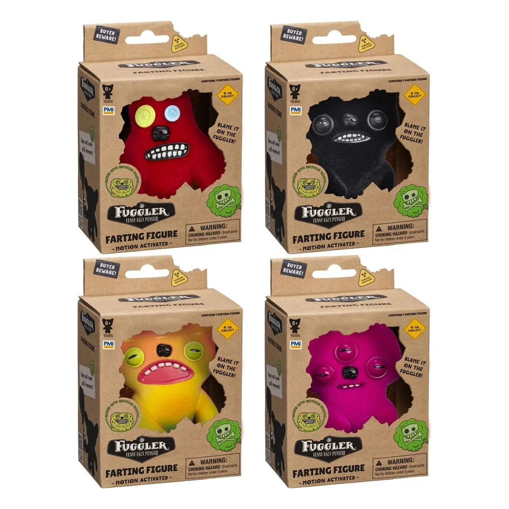 Fuggler Figures – Farting Series Window Box Assortment of 12