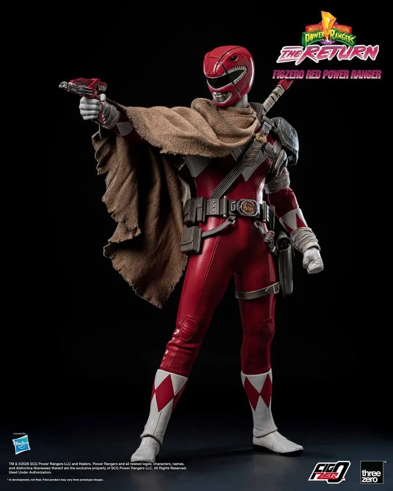Power Rangers Action Figure – The Return FigZero Red Ranger 31 cm 9