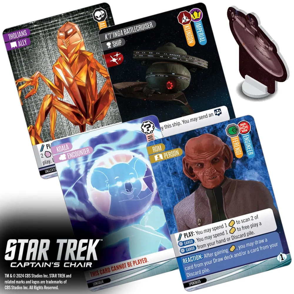 Star Trek Card Game – Captain’s Chair English Edition 12