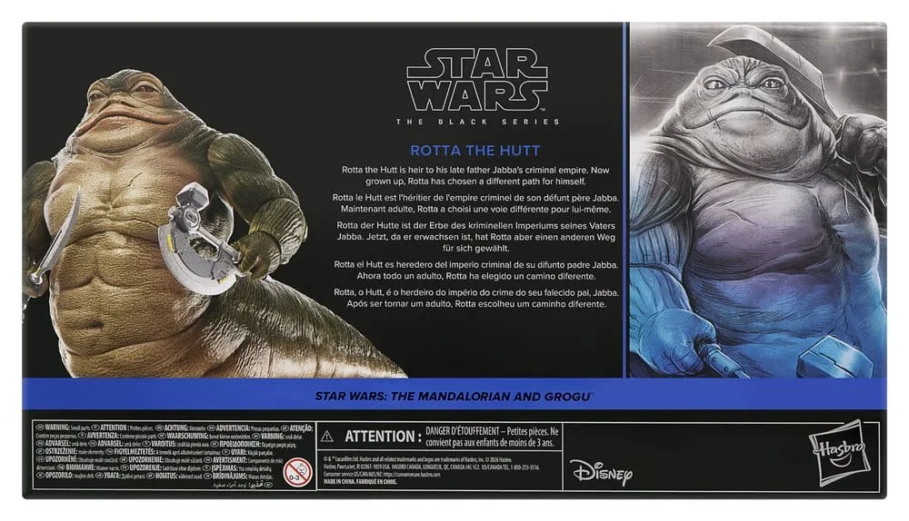Star Wars Action Figure – Rotta the Hutt Black Series 17 cm 4