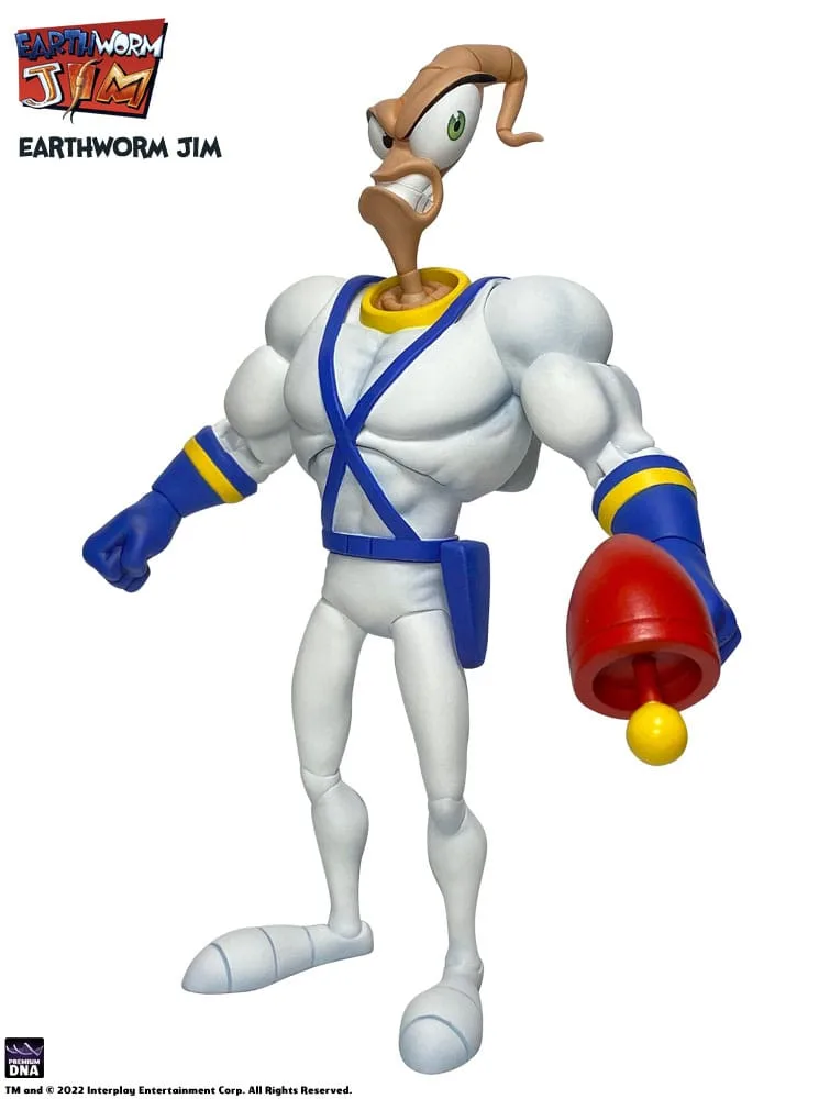 Earthworm Jim Action Figure – Wave 1 with Snot 15 cm 8