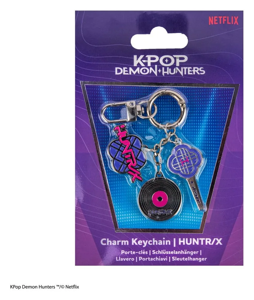 KPop Demon Hunters Charm Keychain – HUNTR/X 3