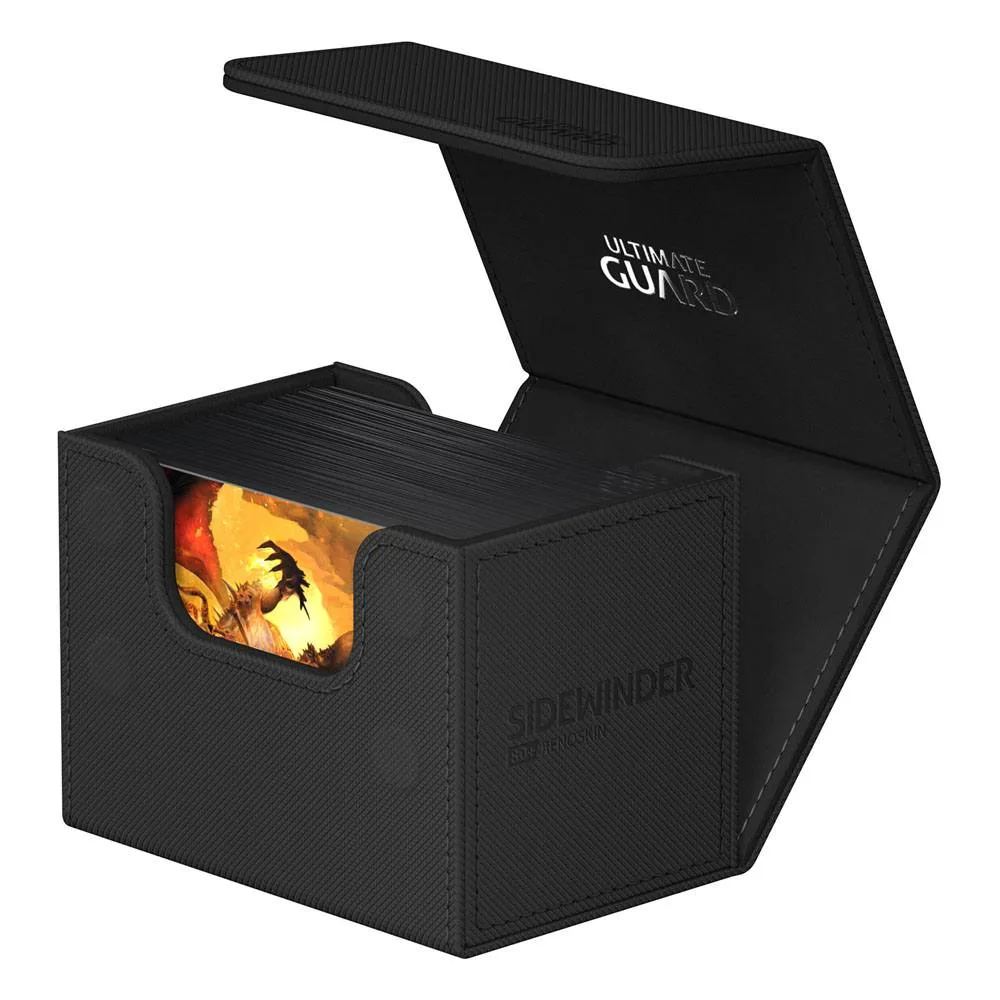 Ultimate Guard Deck Box – Sidewinder 80+ Xenoskin Black 4